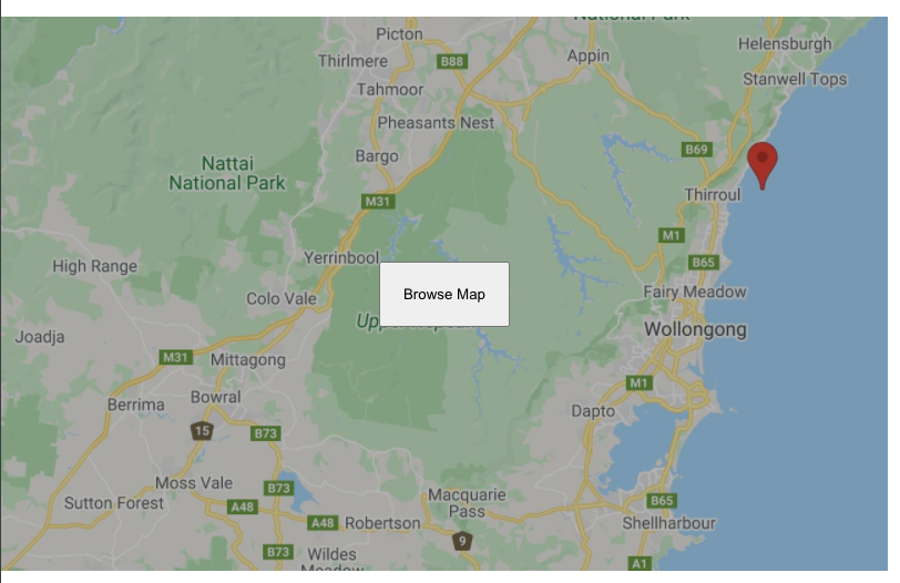 Static Google Maps placeholder